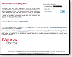Application website